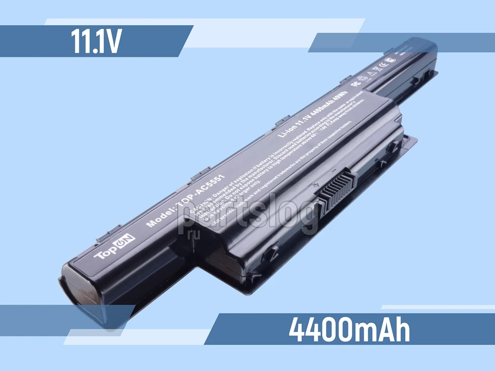 Battery for Packard Bell Easynote tk11 11.1v 4400mAh 48wh topon |