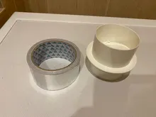 Válvula de retención de ventilador de escape de PVC, para baño, cocina, válvula de One-wat, amortiguador de tiro trasero de tubo redondo, 80-250mm, ABS, sistema de rejilla de ventilación