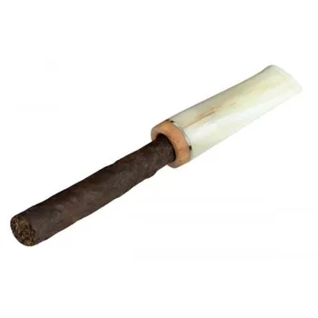 

Acrylic Horn and briar Toscano cigars “Chubby“ mouthpiece