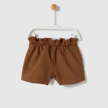

Baby SHORTS Brown with bow