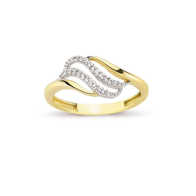 

14K Solid Gold Art Design Fashion Ladies Ring