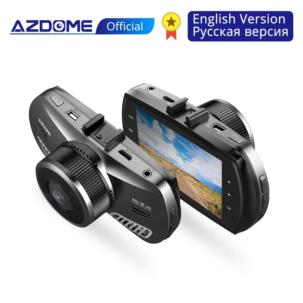 

AZDOME M11 3 inch 2.5D IPS Screen Dash Cam Car DVR Recorder HD 1080P Dual Lens Car Video Dashcam Night Vision Dash Camera