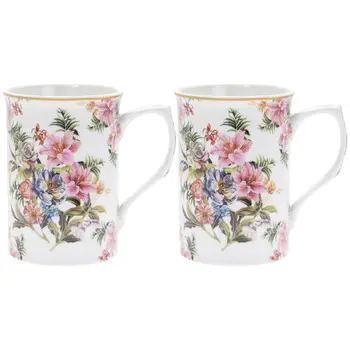

Set of mugs Pink Lily 2 pcs 300 ml