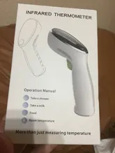 BOXYM-termómetro infrarrojo Digital portátil, láser sin contacto, temperatura corporal, para bebés y adultos