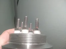 220V/380V 2 tri clamp 64mm-brida de 3KW/4 5KW/6KW/9KW/12KW SUS304 cerveza elemento de calefacción