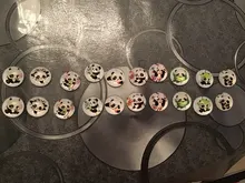 Bonito patrón de Panda para hacer joyas, 10/12/14/16/18/20/25mm, hecho a mano, cabujón de cristal con foto, patrón de cúpula, accesorios