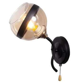 

Wall lamp 1*60 W E27 md.3595-1-W BK + FGD