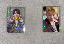 Película de tarjeta parpadeante láser de vidrio de Gema rota, funda holográfica para tarjeta de foto, Idol, Tarot, YGO Ultra, Protector de tarjeta, 100 Uds.