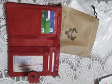 Small Wallet Female Purse KAVIS Genuine-Cow-Leather Fashion Ladies Card-Holder Clutch