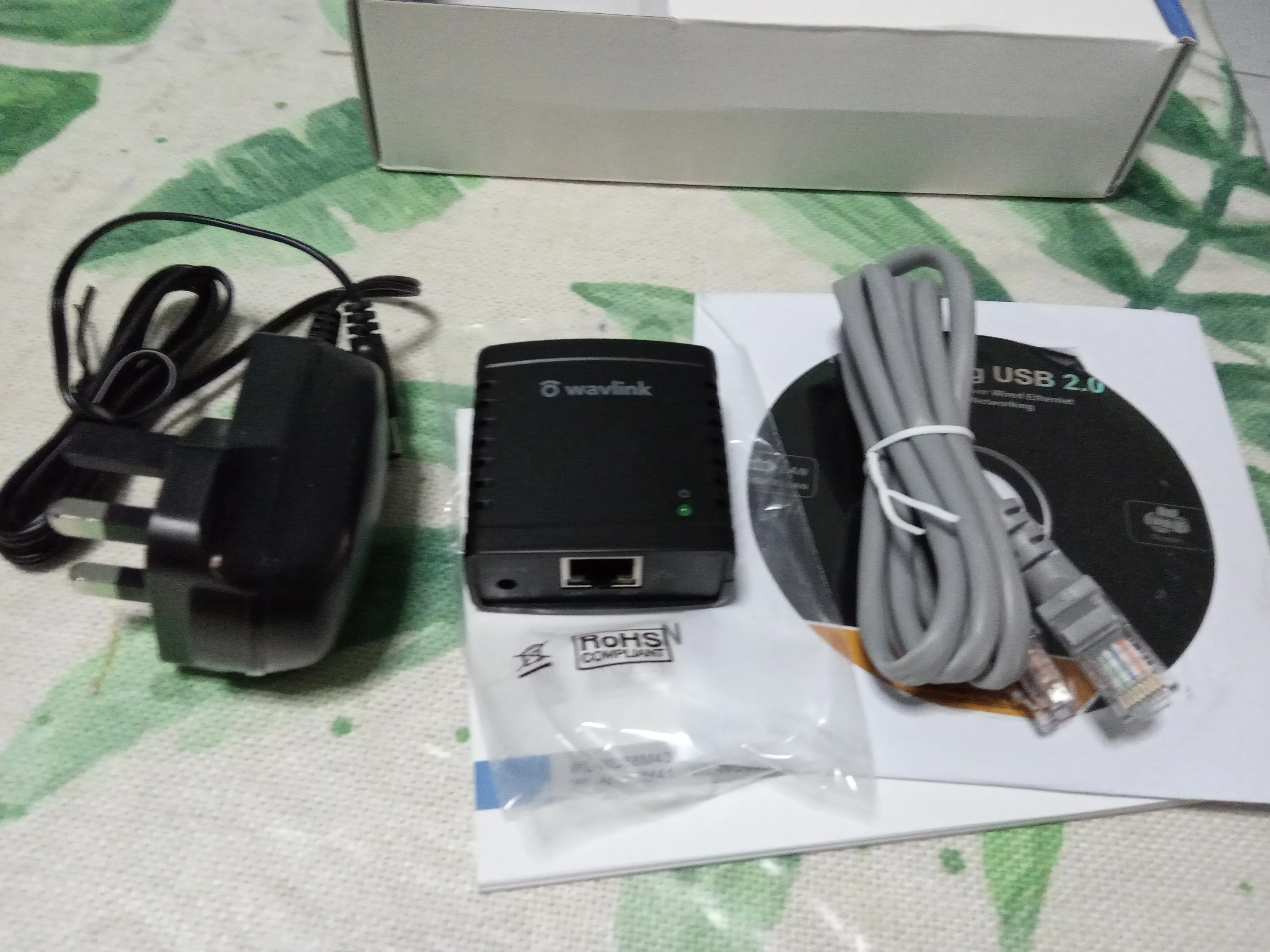 Wavlink USB 2.0 Lrp Print Server 