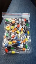 100PCS E2508 14 AWG 2.5mm2 Insulated Cord End Terminal Wire Ferrules
