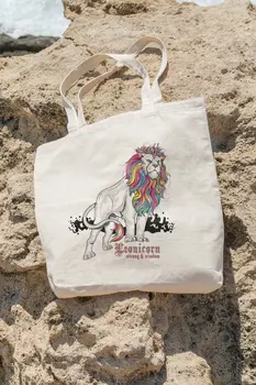 

Angemiel Bag Leonicorn Shopping Beach Tote Bag