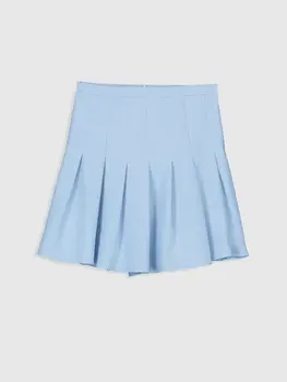 

Pleated Mini Skirt