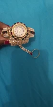 Top5-Reloj de lujo con diamantes de imitación para Mujer, pulsera femenina