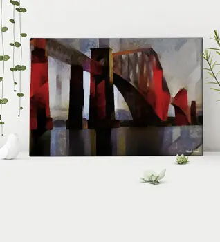 

Personalized Abstract Canvas Table (30x50 cm.) 3