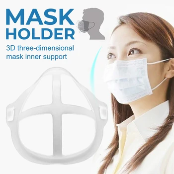 

10/5 Pcs Breathable Lipstick Protection Stand Breathable Breathing Space Increase Nose Protection 3D Mask Bracket Face Skin Car