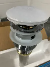 Drain-Stopper Overflow Lavatory Oil-Rubbed Pop-Up Chrome Black Antique Basin with Bronze