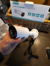 Hikvision-cámara IP tipo bala de 5MP para exteriores e interiores, videocámara de seguridad IR de 30m con micrófono de Audio Onvif IP66, Compatible con Anpviz