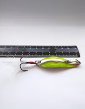 Spinner Spoon Lures Kingdom For Fishing Feather-Hook Hard Baits Metal-Material with Full-Aqueous-Layer