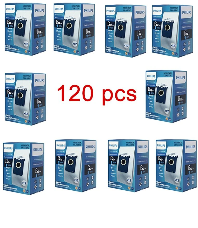 Philips FC 9170 Performer Vacuum Cleaner Imported Dust Bag 10 boxes 120  pieces|Vacuum Cleaner Parts| - AliExpress
