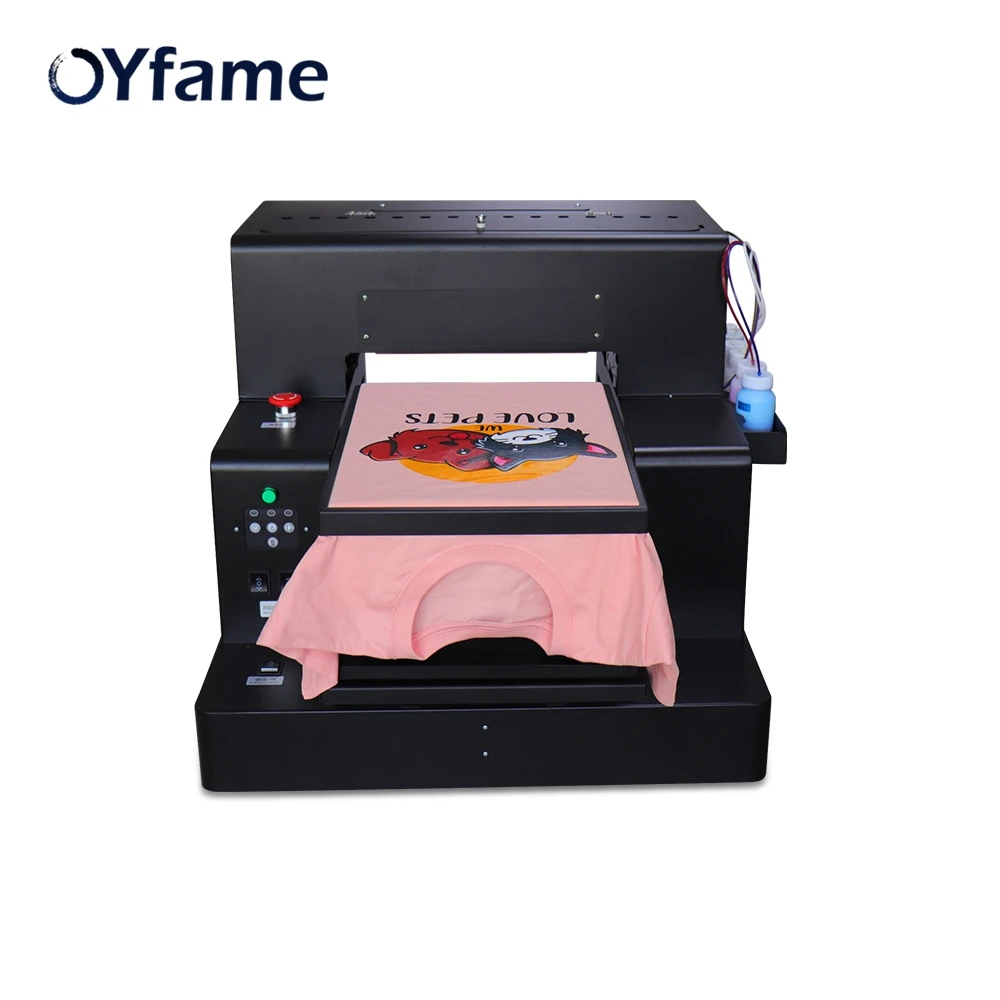 OYfame A3 планшетный принтер DTG для футболка и зарядкой от USB светильник толстовки с