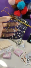 Bolsa de gasa de 50 Uds., bolsas negras de estrellas y luna de 9*12cm, paquete de organza de diseño especial, regalo de boda bronceado, paquete de joyería de dulces