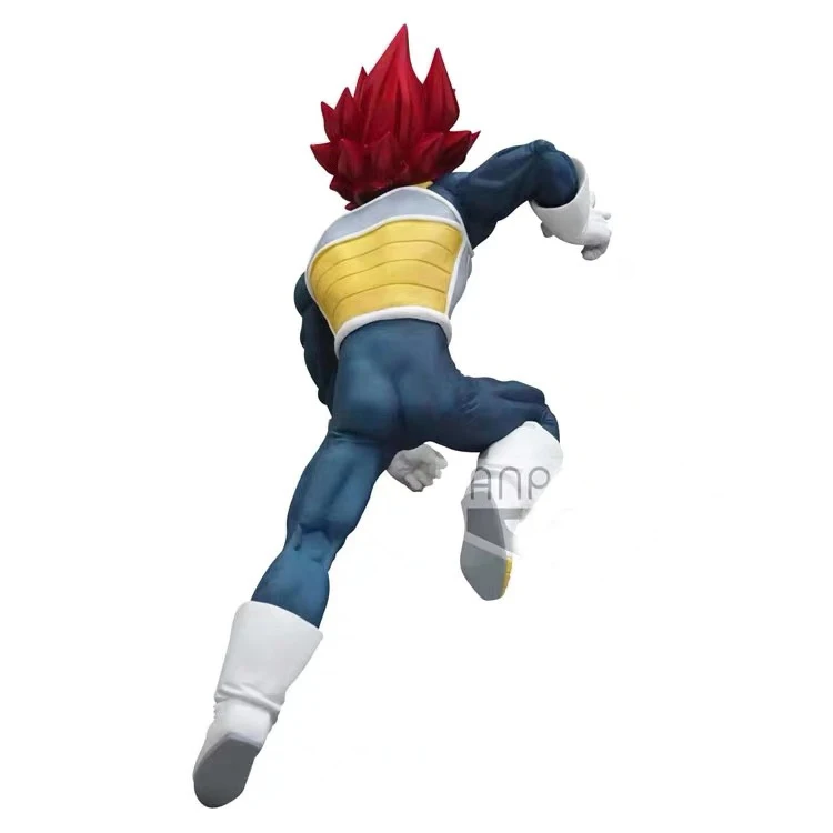Предзаказ февраля Banpresto dragon ball Супер saiyan красный Вегета ПВХ фигурка модель фигурки Куклы