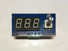 Controlador de Motor DC 5-30V, 12v, 24v, 5A, PWM, pantalla Digital de velocidad ajustable, codificador de relación de trabajo, frecuencia máxima de 15A, ZK-MG