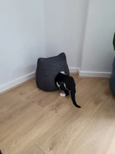 Cat-Bed Cushion Cats-Basket-Bags Nest Pet-Supplies Cave-Sleeping-Bag Zipper for Felt-Cloth