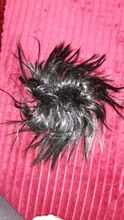 Bicicleta con sintético Flexible moño para el cabello rizado cabello moño elástico sucio ondulado Scrunchies abrigo de cola de caballo de pelo banda Exte