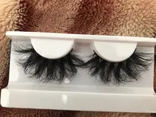 Zumbme-pestañas de visón voluminosas y esponjosas, pestañas largas de 25mm, reutilizables y despeinadas, pestañas libres de crueldad