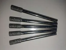 5PC diamante afilador de motosierra Burr piedra archivo se adapta a 1453 artesano de diamante barra Mill herramienta rotativa 5/32