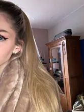 Coleta larga y recta para envolver alrededor de coleta, extensiones de cabello, peluca Natural, sombreros, cabello sintético, marrón, gris, 613