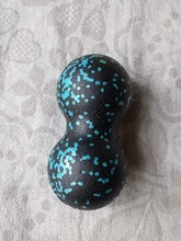 Pelota de miofascia EPP Lacrosse, Bola de masaje de cacahuete de alta densidad, ligera, Fitness, ejercicio, Fascia, alivia el dolor, Yoga