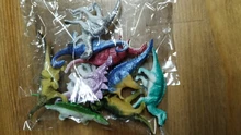 10 unids/lote Mini modelo de dinosaurio de los niños juguetes educativos pequeña simulación Animal figuras juguetes de los niños para niño regalo