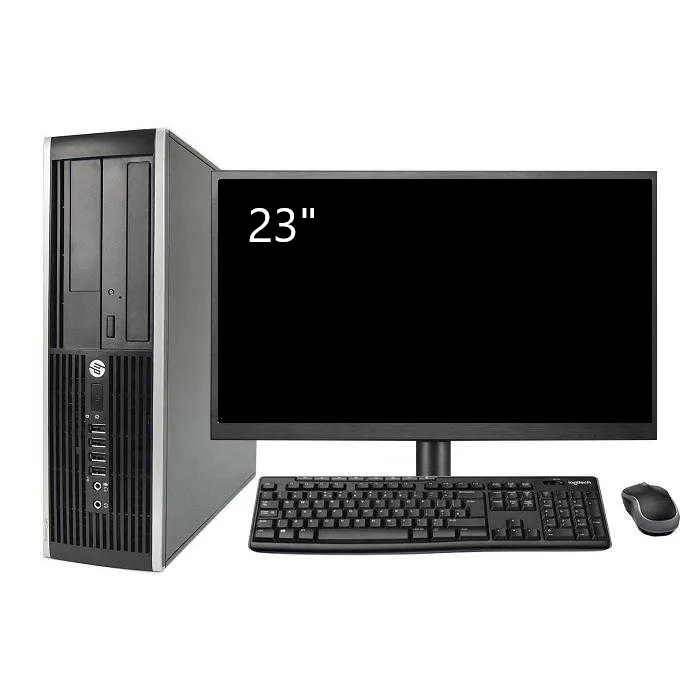 HP Elite 8300 SFF ORDENADOR DE SOBREMESA COMPLETO BARATO i5 - 3470 3.2GHz | 8GB RAM | 500HDD | DVD | WIN 10 PRO + TFT 23