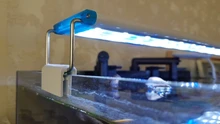 Bright-Clip-Lamp Led-Light Aquarium Plants Fish-Tank Blue Waterproof Super-Slim 220v