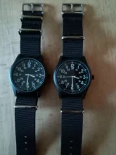 Air Force-reloj con correa de nailon para hombre, cronógrafo deportivo de cuarzo con pantalla de 24H para exteriores
