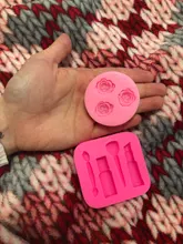 Fondant Silicone Mold Wedding-Cake-Decorating-Tools Chocolate Rose-Flowers 3d-Baking