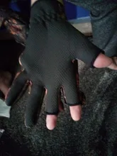 Facecozy de invierno al aire libre de pesca impermeable guantes dos o tres dedos cortados antideslizante escalada guante senderismo Camping montar guantes