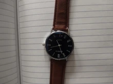 Reloj de cuero decorativo con correa para hombre, deportivo, de pulsera