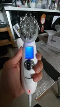 Peine láser eléctrico para el crecimiento del cabello, tratamiento antipérdida de cabello, infrarrojo, RF, Nano luz roja, EMS, vibración, cepillo de pelo de masaje, 46