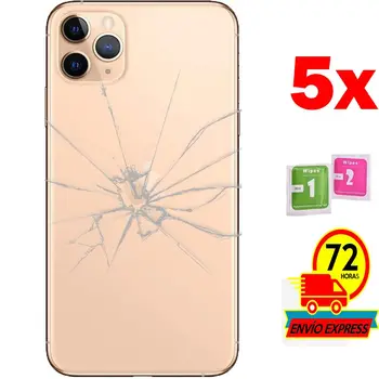 5x プロテクター強化ガラス apple の iphone 5 11 (Generico 、ないフル参照情報) ワイプ