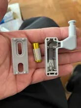 Include Battery LED Cabinet Hinge Night Light Sensor Light For Kitchen Living Room Bedroom