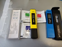 Medidor Digital de agua TDS, medidor de PH 0-9990ppm TDS & EC, filtro de pureza de agua LCD PPM para acuario, 2 uds.