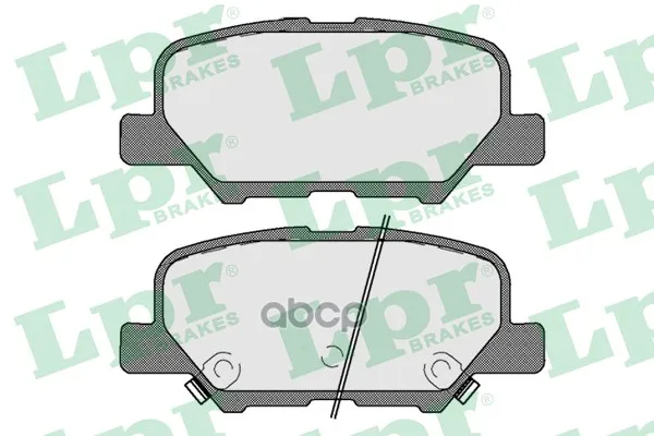 Колодки Тормозные Mazda 6 12-/Mitsubishi Outlander 12- Задние Lpr 05p1802 Lpr арт. 05P1802
