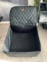 Funda de asiento de nailon 900D impermeable para mascotas, tapete de transporte al aire libre, accesorios de viaje para coche, bolsa para perro