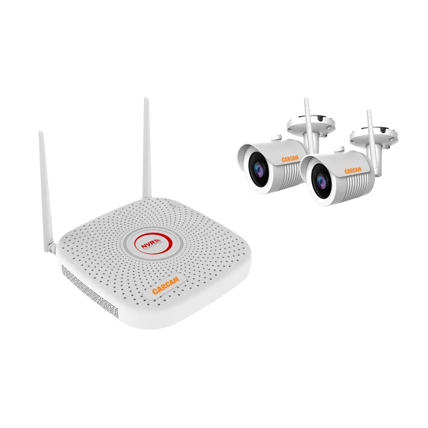 Комплект видеонаблюдения CARCAM KIT 1080/2 на 2 Wi Fi камеры Full HD|Система наблюдения| |