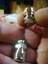 Cable impermeable glándula conector IP68 chapados en níquel latón Cable métrica M8 M10 M12 M14 M16 M18-M36 18-25mm para 4-8mm Cable