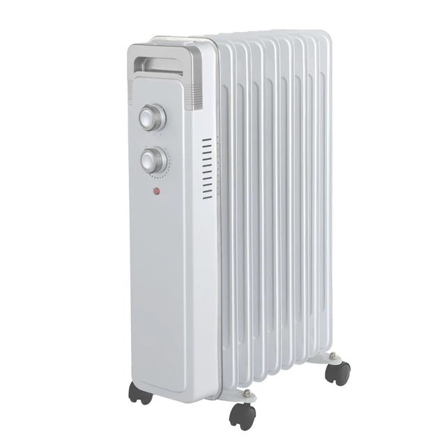 Electric radiator oil heater 2000W Modular construction 9 elements 3  intensities 4 wheels home - AliExpress